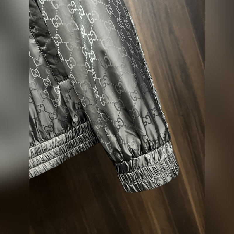 Gucci2026ss早秋新款發(fā)布 古馳連帽夾克外套，秋季爆款夾薄棉夾克，字母l