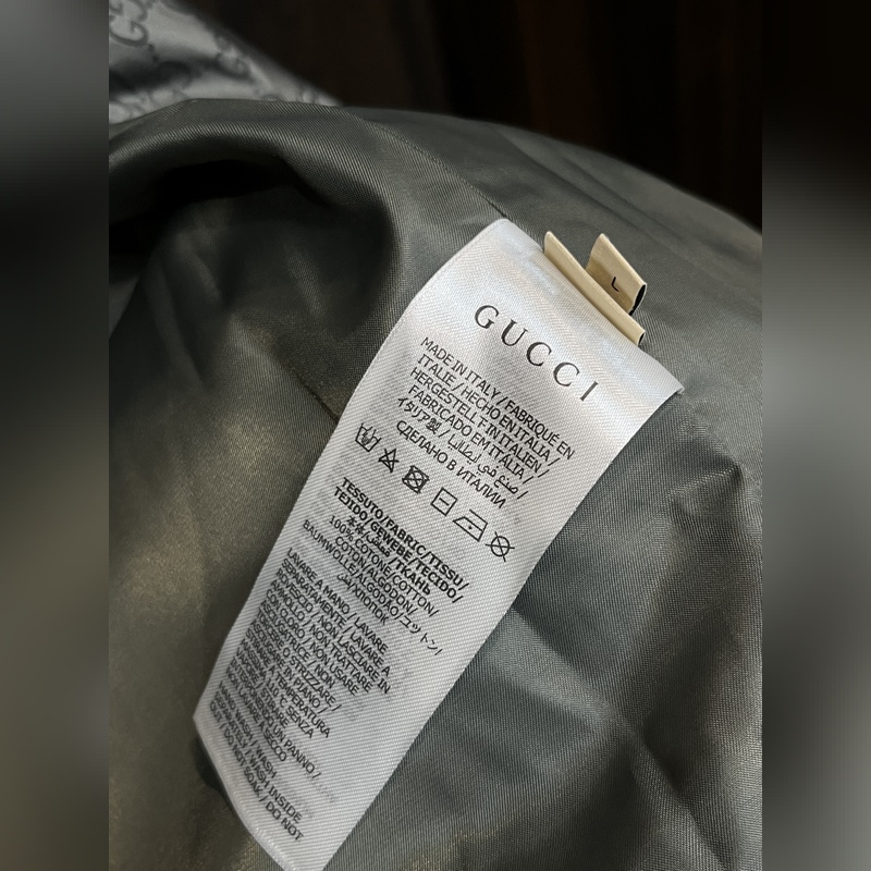 Gucci2026ss早秋新款發(fā)布 古馳連帽夾克外套，秋季爆款夾薄棉夾克，字母l