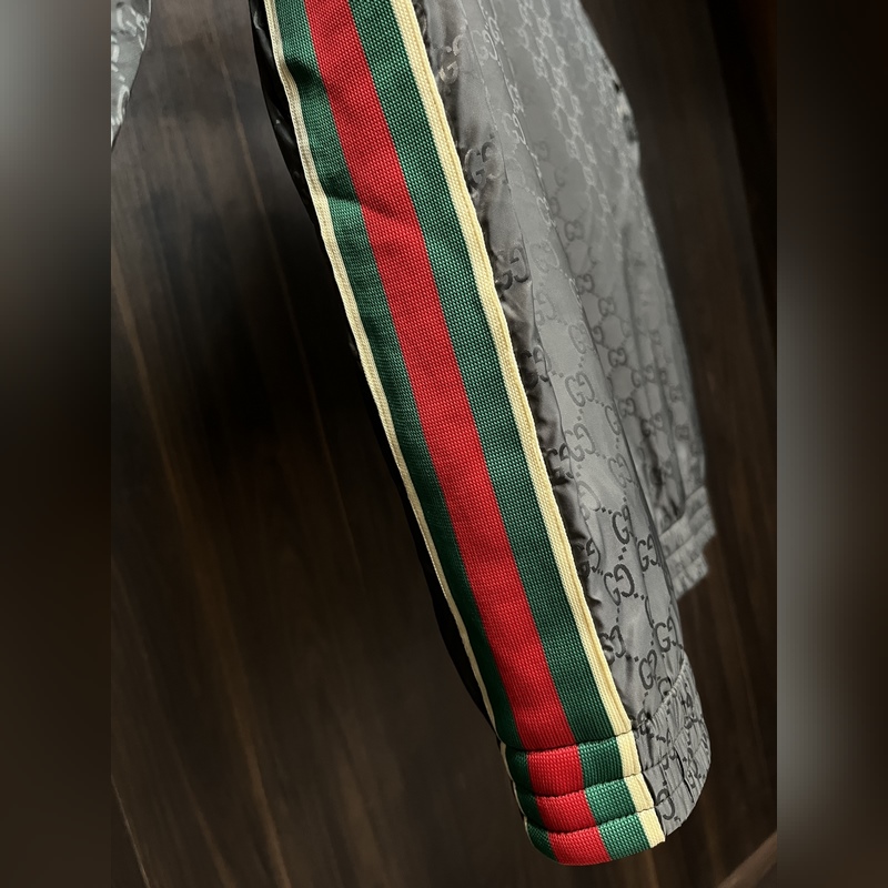 Gucci2026ss早秋新款發布 古馳連帽夾克外套，秋季爆款夾薄棉夾克，字母l