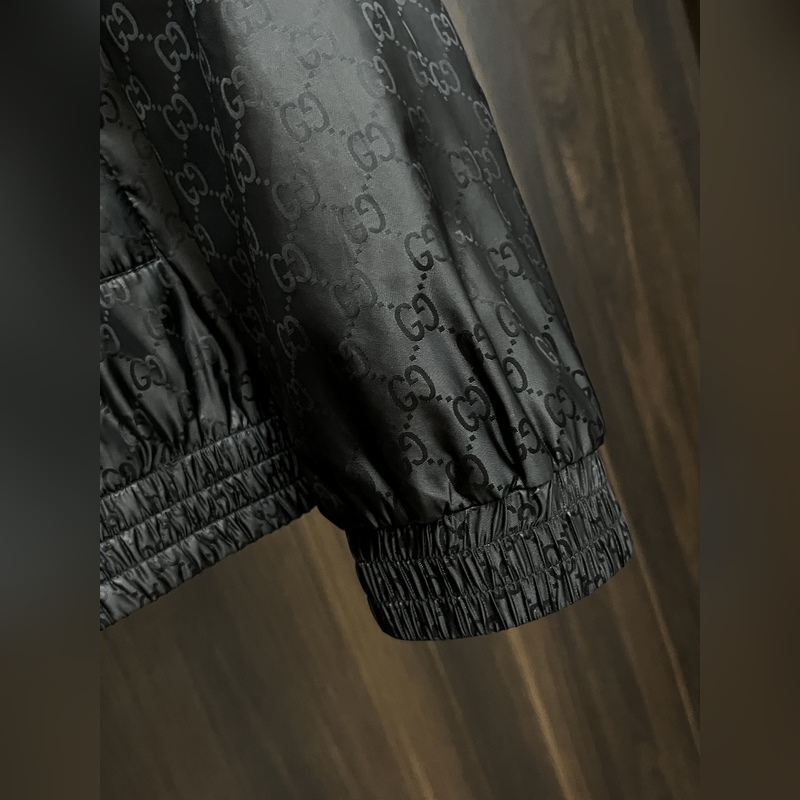 Gucci2026ss早秋新款發布 古馳連帽夾克外套，秋季爆款夾薄棉夾克，字母l