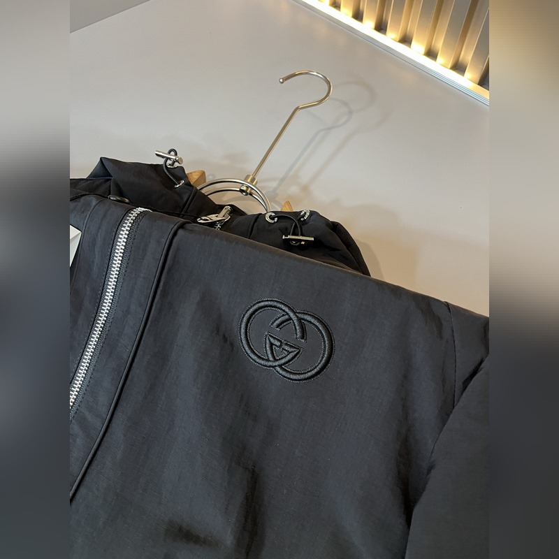 Gucci古家 雙面夾克！2026秋冬最新系列！男女同款 夾克外套，貿(mào)易公司渠