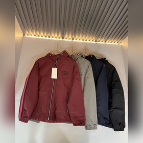 Gucci古家 雙面夾克！2026秋冬最新系列！男女同款 夾克外套，貿易公司渠