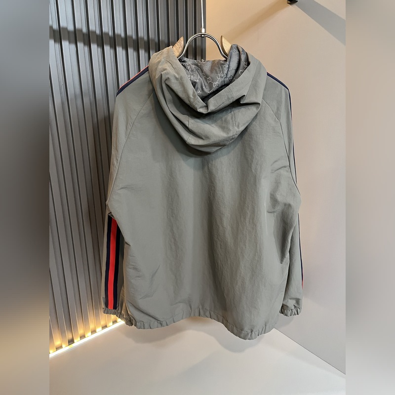 Gucci古家 雙面夾克！2026秋冬最新系列！男女同款 夾克外套，貿易公司渠