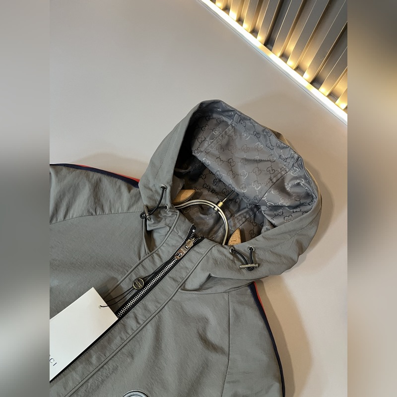 Gucci古家 雙面夾克！2026秋冬最新系列！男女同款 夾克外套，貿易公司渠