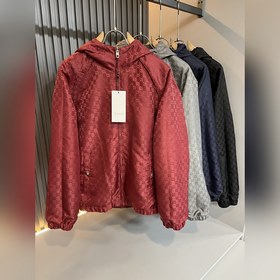 Gucci古家 雙面夾克！2026秋冬最新系列！男女同款 夾克外套，貿易公司渠