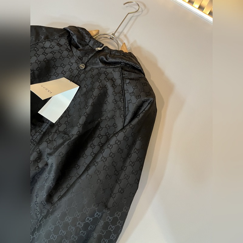 Gucci古家 雙面夾克！2026秋冬最新系列！男女同款 夾克外套，貿(mào)易公司渠