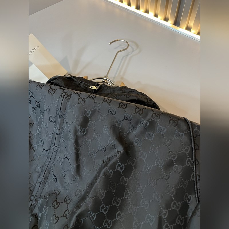 Gucci古家 雙面夾克！2026秋冬最新系列！男女同款 夾克外套，貿(mào)易公司渠