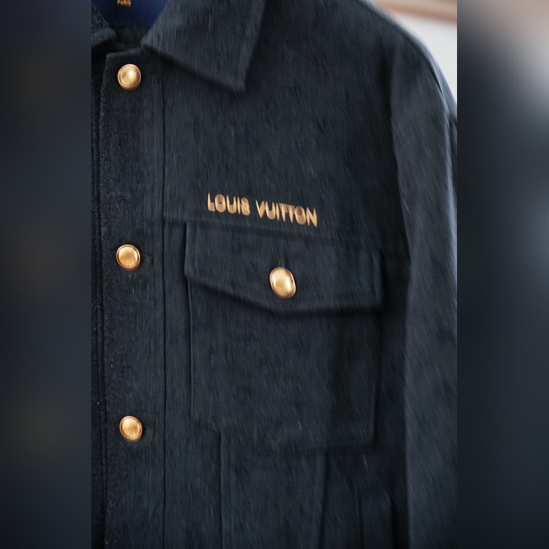 Gucci古奇-2026SS早秋新品 暗紋提花牛仔夾克。客供五金裝飾輔料，面料采