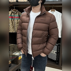 主推羽絨 Gucci2026最新款時尚設計師款羽絨外套 古馳立領羽絨服，面包羽