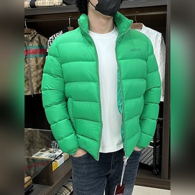 主推羽絨 Gucci2026最新款時尚設計師款羽絨外套 古馳立領羽絨服，面包羽