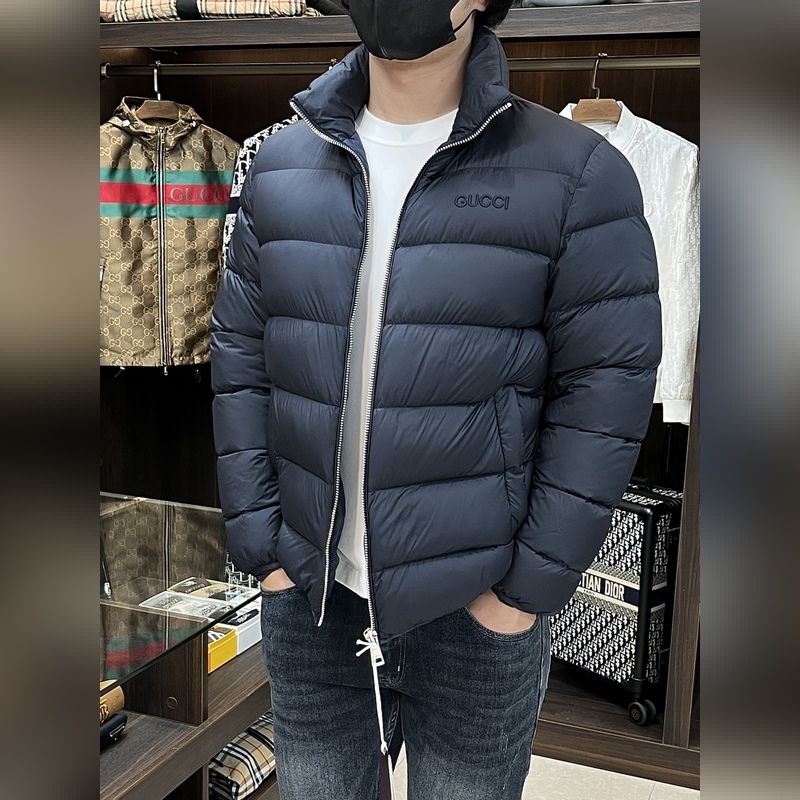 主推羽絨 Gucci2026最新款時尚設計師款羽絨外套 古馳立領羽絨服，面包羽