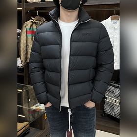 主推羽絨 Gucci2026最新款時尚設計師款羽絨外套 古馳立領羽絨服，面包羽