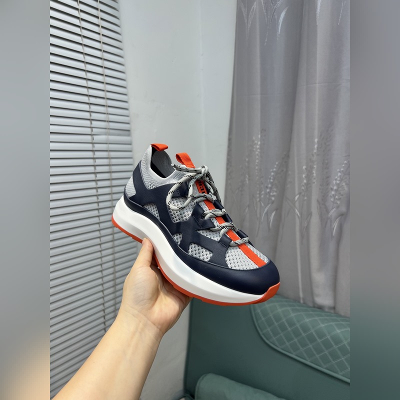 HERMES，愛馬仕 男士休閒運動鞋 -高端品質 原單休閑運動鞋 -鞋面：高納帕