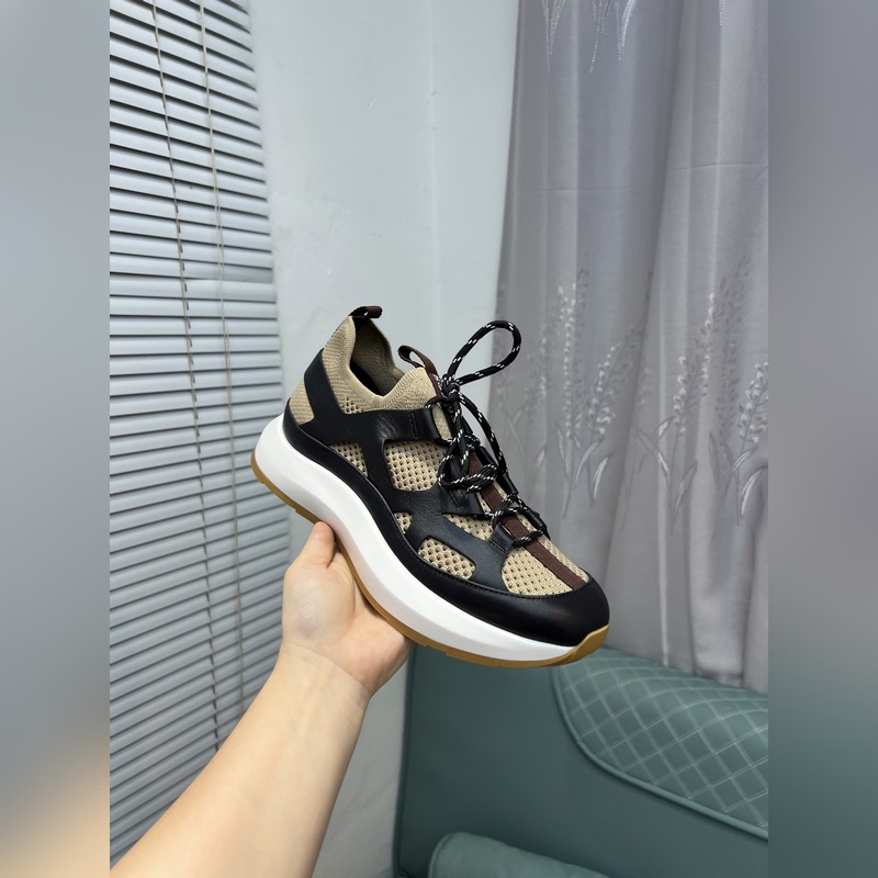 HERMES，愛(ài)馬仕 男士休閒運(yùn)動(dòng)鞋 -高端品質(zhì) 原單休閑運(yùn)動(dòng)鞋 -鞋面：高納帕