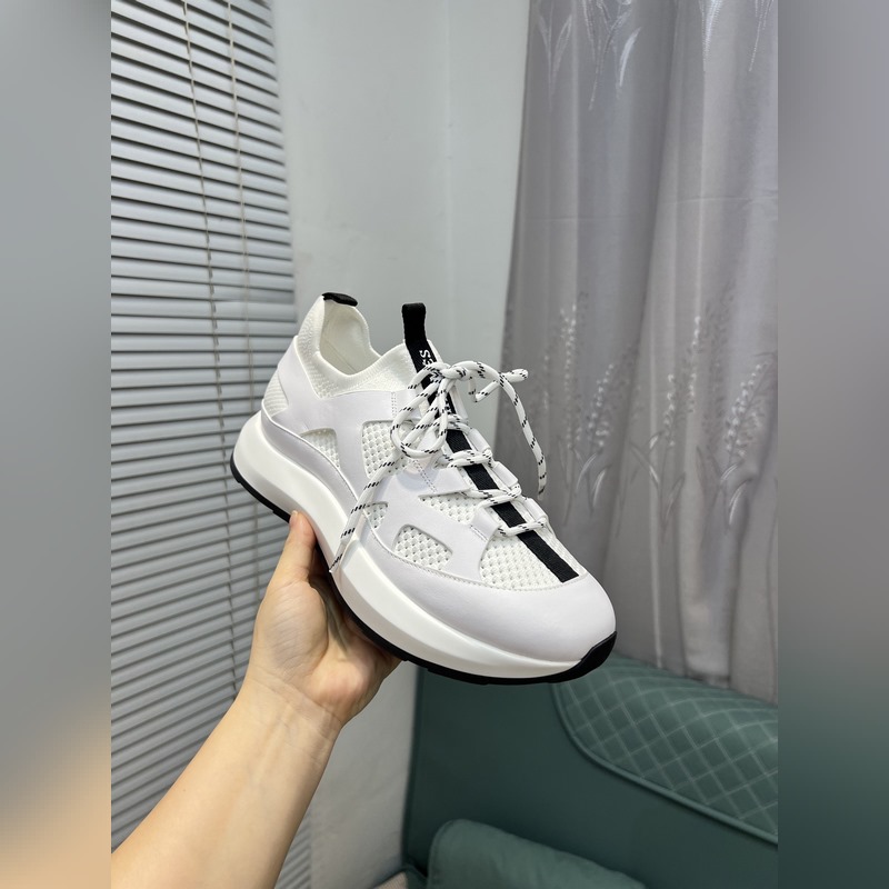 HERMES，愛馬仕 男士休閒運動鞋 -高端品質 原單休閑運動鞋 -鞋面：高納帕