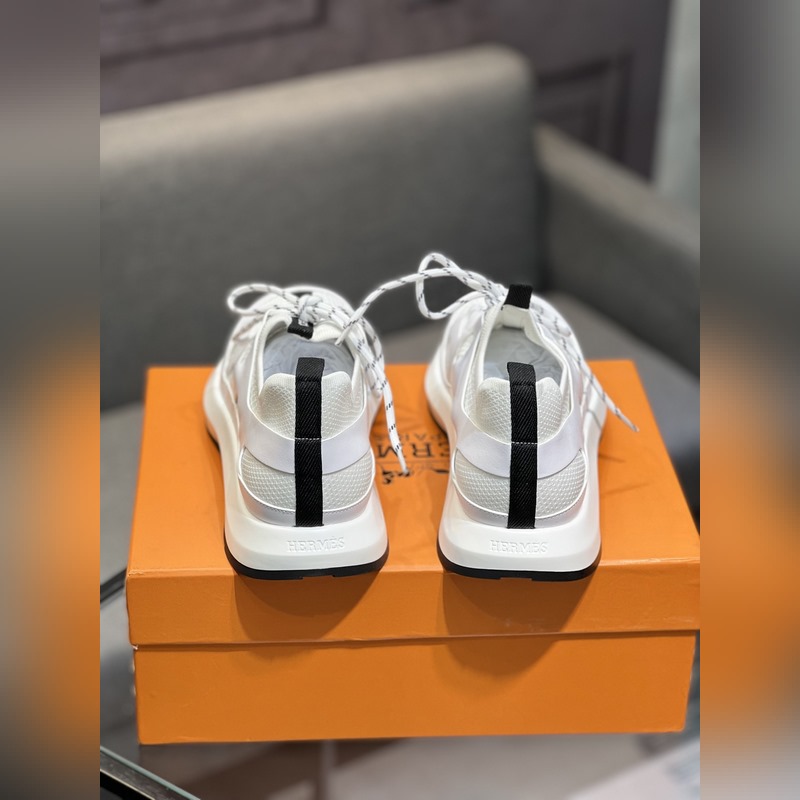HERMES，愛馬仕 男士休閒運動鞋 -高端品質 原單休閑運動鞋 -鞋面：高納帕