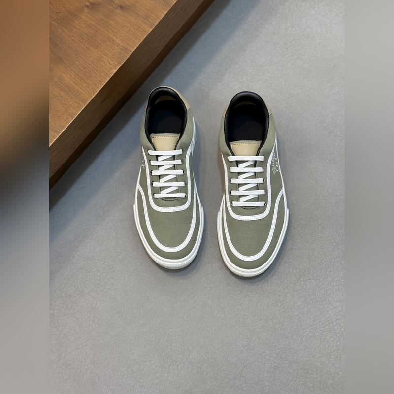 HERMES，愛馬仕 Kiddy免系帶運動鞋 ！牛仔布和麂皮山羊皮免系帶運動鞋