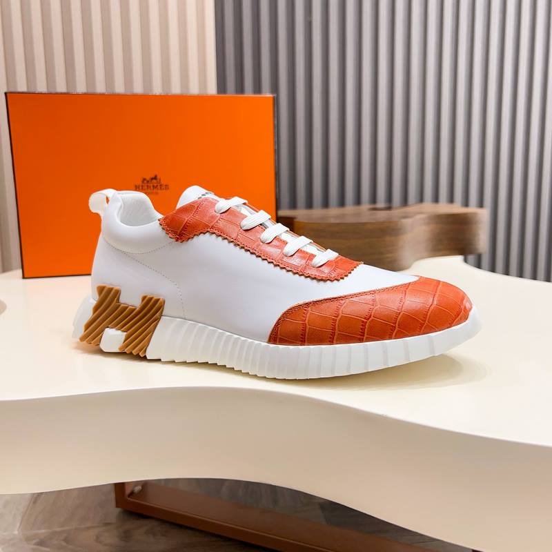 HERMES，愛馬仕 Join系列休閑運動鞋 。鞋面采用小牛皮和Epsom小牛