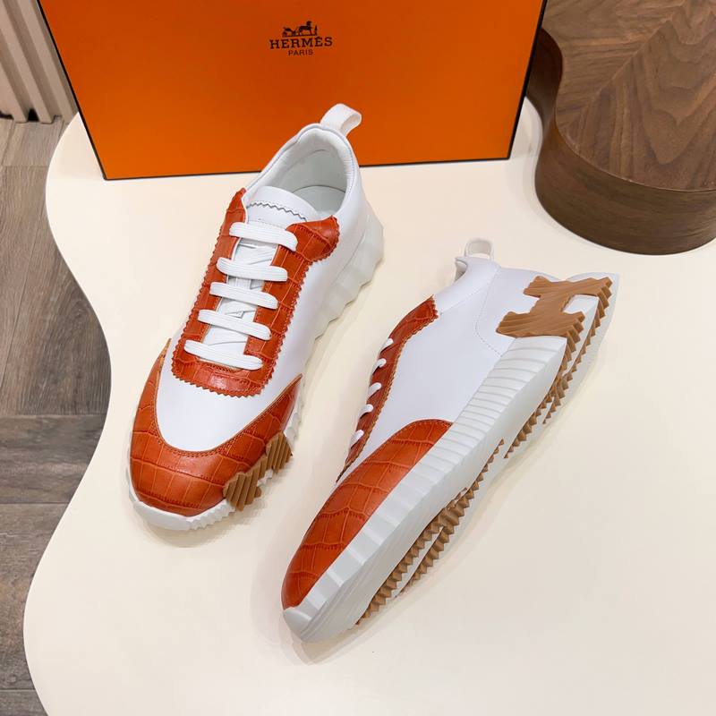 HERMES，愛馬仕 Join系列休閑運動鞋 。鞋面采用小牛皮和Epsom小牛
