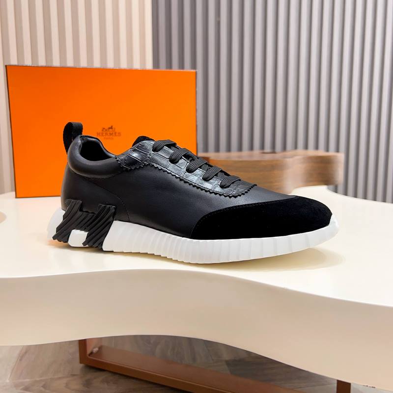 HERMES，愛馬仕 Join系列休閑運動鞋 。鞋面采用小牛皮和Epsom小牛