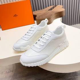 HERMES，愛馬仕 Join系列休閑運動鞋 。鞋面采用小牛皮和Epsom小牛