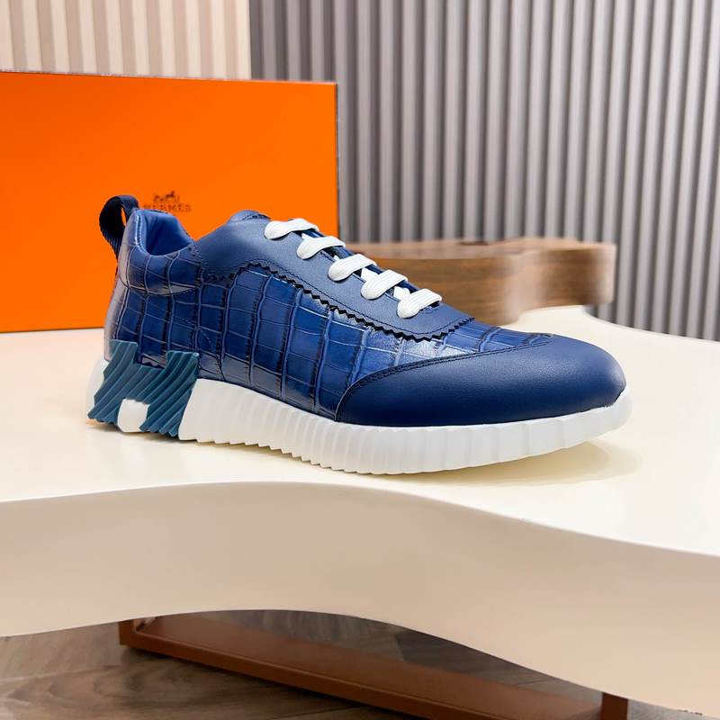 HERMES，愛馬仕 Join系列休閑運動鞋 。鞋面采用小牛皮和Epsom小牛