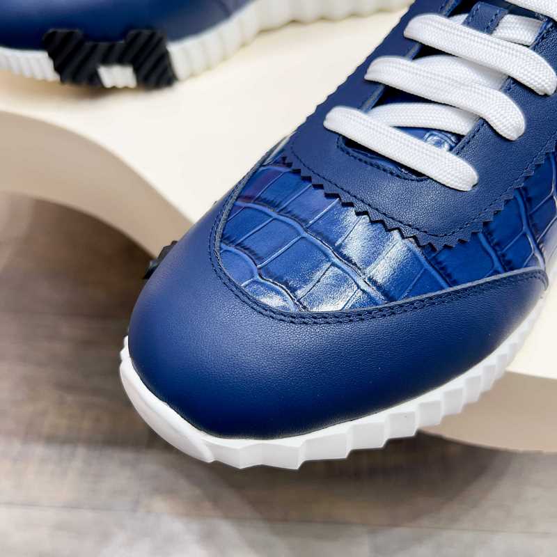 HERMES，愛馬仕 Join系列休閑運動鞋 。鞋面采用小牛皮和Epsom小牛