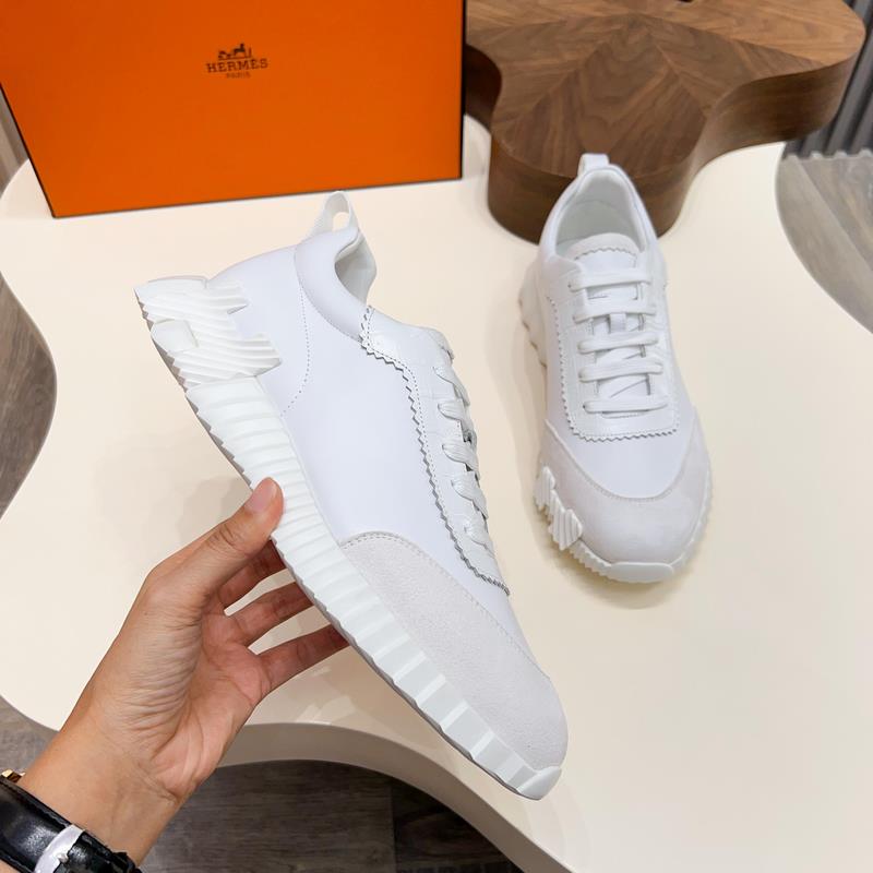 HERMES，愛馬仕 Join系列休閑運動鞋 。鞋面采用小牛皮和Epsom小牛