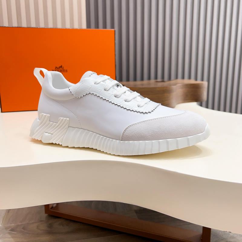 HERMES，愛馬仕 Join系列休閑運動鞋 。鞋面采用小牛皮和Epsom小牛