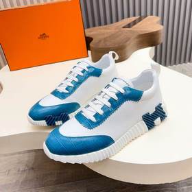 HERMES，愛馬仕 Join系列休閑運動鞋 。鞋面采用小牛皮和Epsom小牛