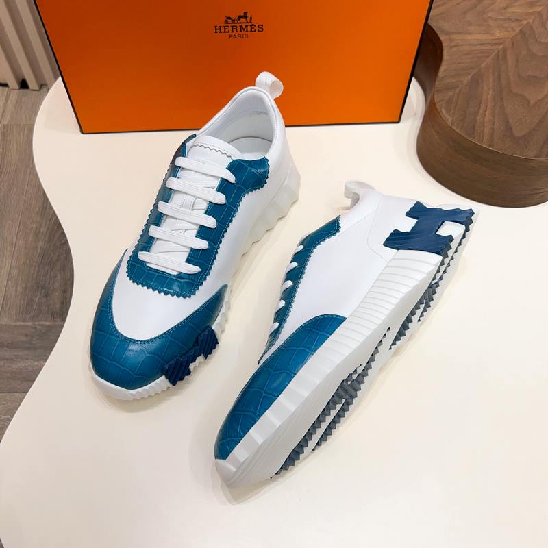 HERMES，愛馬仕 Join系列休閑運動鞋 。鞋面采用小牛皮和Epsom小牛