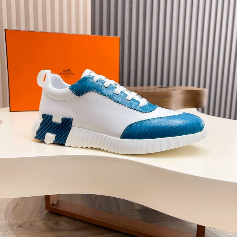 HERMES，愛馬仕 Join系列休閑運動鞋 。鞋面采用小牛皮和Epsom小牛