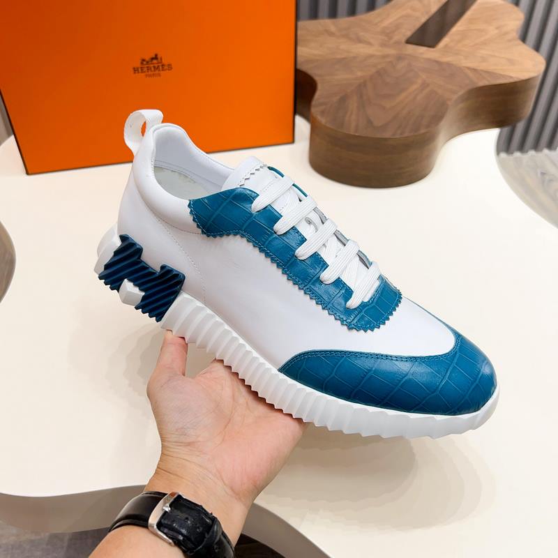 HERMES，愛馬仕 Join系列休閑運動鞋 。鞋面采用小牛皮和Epsom小牛