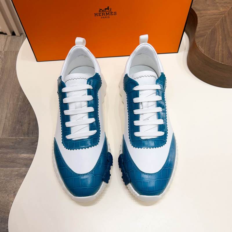 HERMES，愛馬仕 Join系列休閑運動鞋 。鞋面采用小牛皮和Epsom小牛