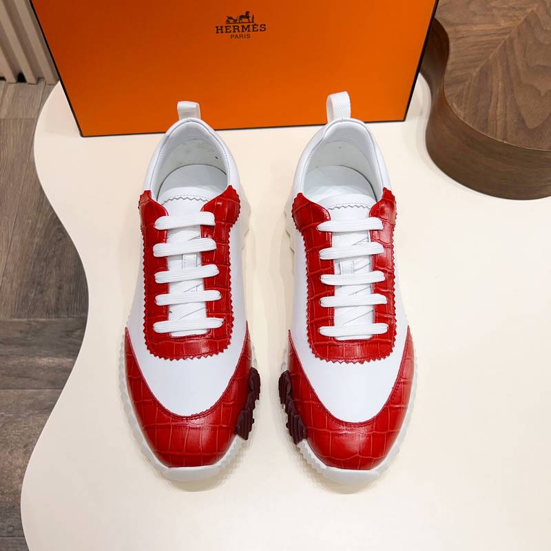HERMES，愛馬仕 Join系列休閑運動鞋 。鞋面采用小牛皮和Epsom小牛