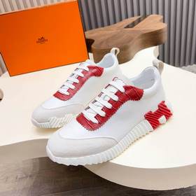 HERMES，愛馬仕 Join系列休閑運動鞋 。鞋面采用小牛皮和Epsom小牛