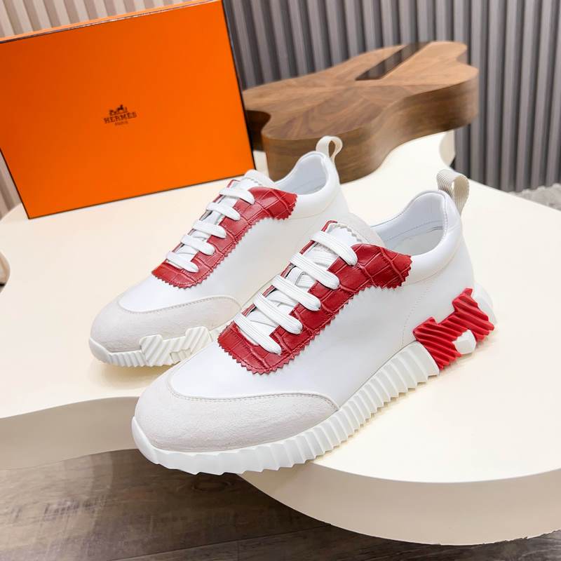 HERMES，愛馬仕 Join系列休閑運動鞋 。鞋面采用小牛皮和Epsom小牛