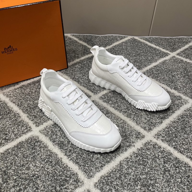 Hermes愛馬仕運動鞋，男士休閑運動鞋，鞋面牛皮拼接高端網布打造，進口材質，質
