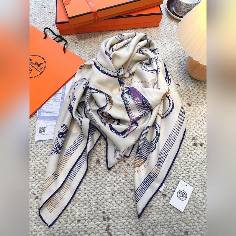 愛馬仕(Hermes) 馬具故事的詩意回顧 140披肩 [三色 上新 ] 永