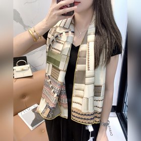 愛馬仕(Hermes)上新 [140真絲 羊毛] 愛馬家的(Cosmograph