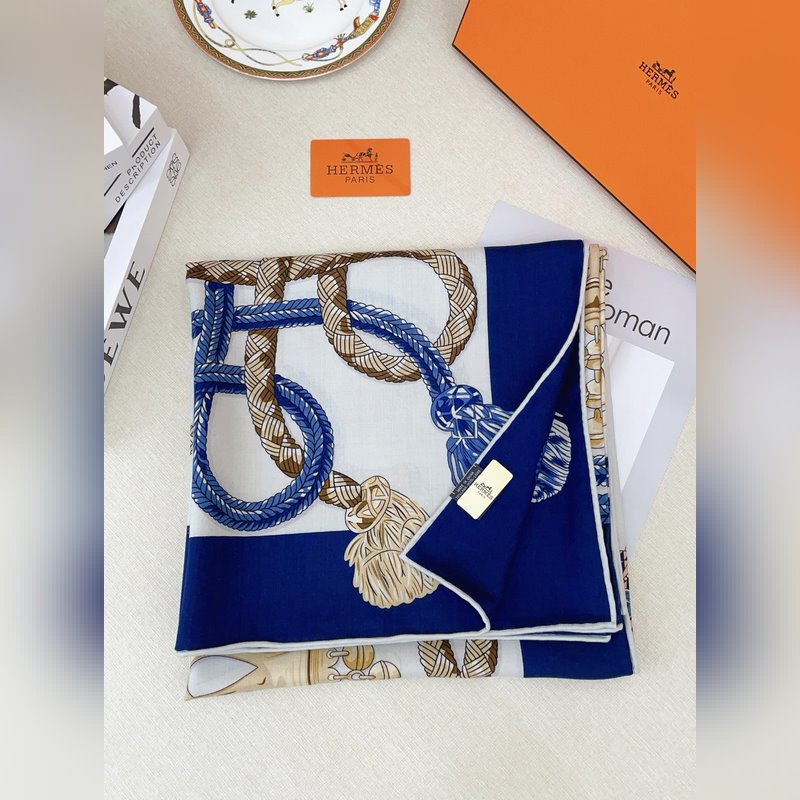 [雙面同色 絲毛款]H家羊絨新款 [駿馬披掛 140]羊絨方巾 H家ZG爆款 立