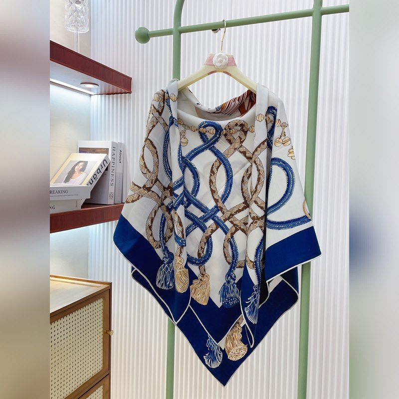 [雙面同色 絲毛款]H家羊絨新款 [駿馬披掛 140]羊絨方巾 H家ZG爆款 立