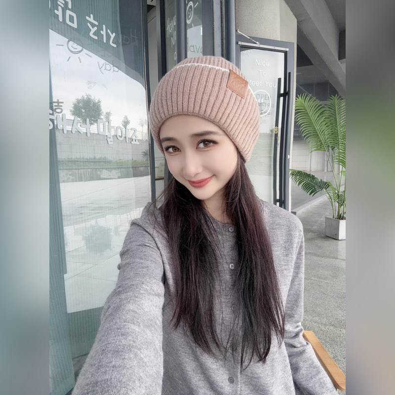 羅意威loewe官網經典款針織帽！小紅書熱賣爆款！穿搭神氣！男女同款，加厚更保暖