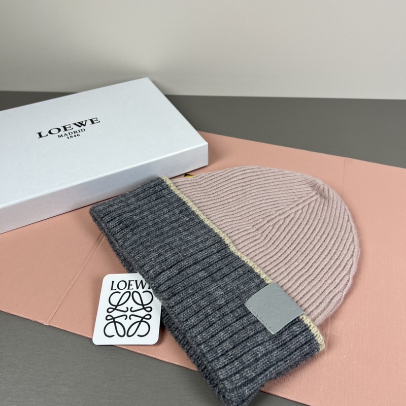 羅意威loewe官網經典款針織帽！小紅書熱賣爆款！穿搭神氣！男女同款，加厚更保暖