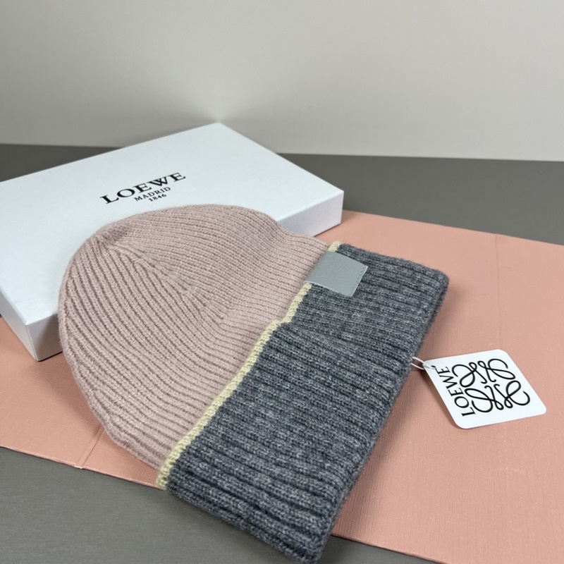 羅意威loewe官網經典款針織帽！小紅書熱賣爆款！穿搭神氣！男女同款，加厚更保暖