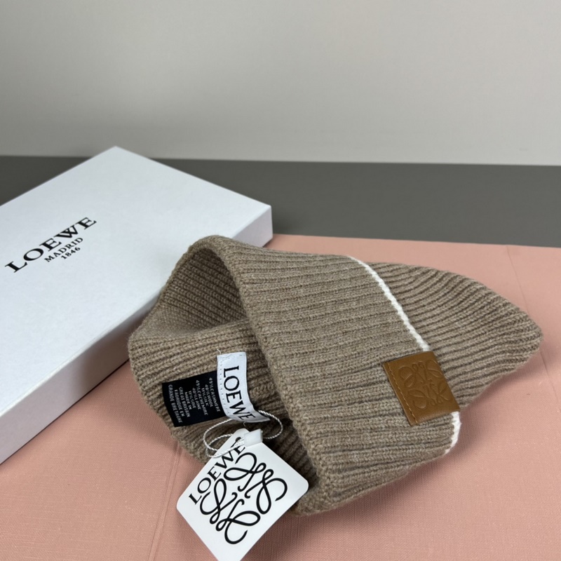 羅意威loewe官網經典款針織帽！小紅書熱賣爆款！穿搭神氣！男女同款，加厚更保暖
