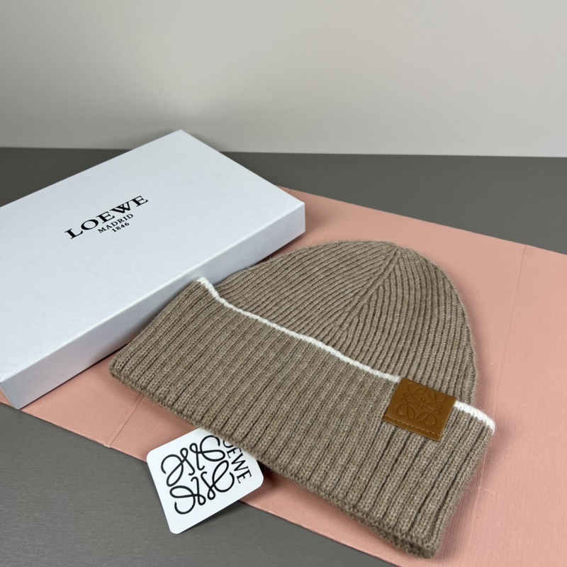羅意威loewe官網經典款針織帽！小紅書熱賣爆款！穿搭神氣！男女同款，加厚更保暖