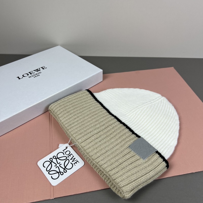 羅意威loewe官網經典款針織帽！小紅書熱賣爆款！穿搭神氣！男女同款，加厚更保暖