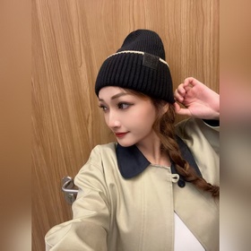 羅意威loewe官網經典款針織帽！小紅書熱賣爆款！穿搭神氣！男女同款，加厚更保暖