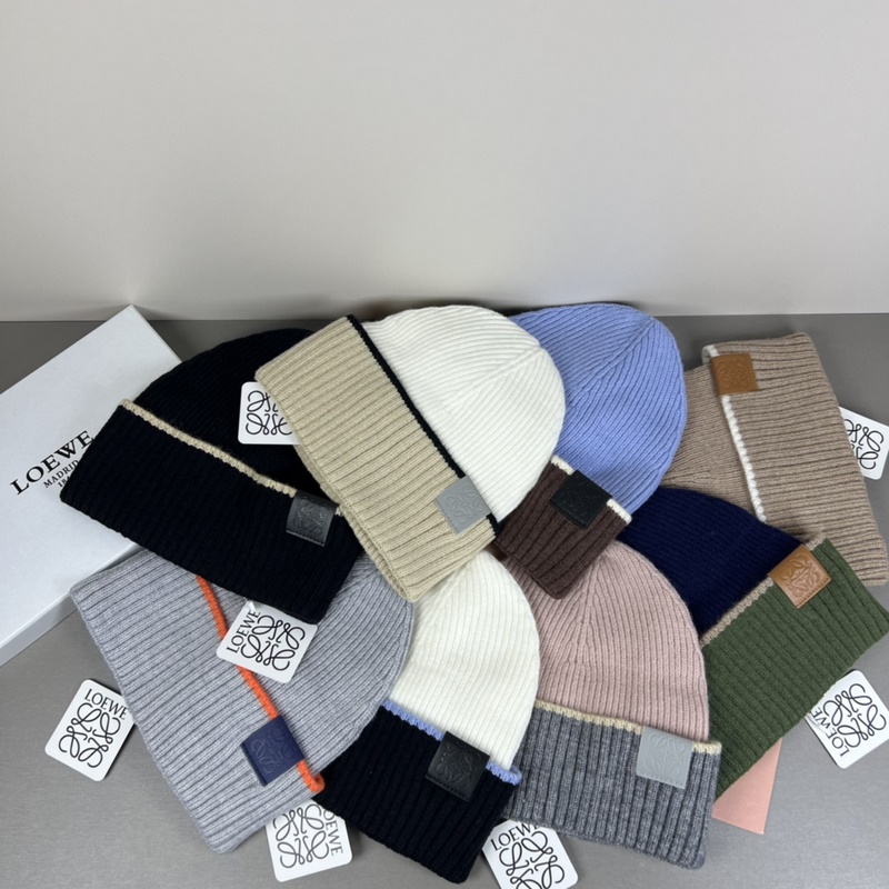 羅意威loewe官網(wǎng)經(jīng)典款針織帽！小紅書(shū)熱賣(mài)爆款！穿搭神氣！男女同款，加厚更保暖